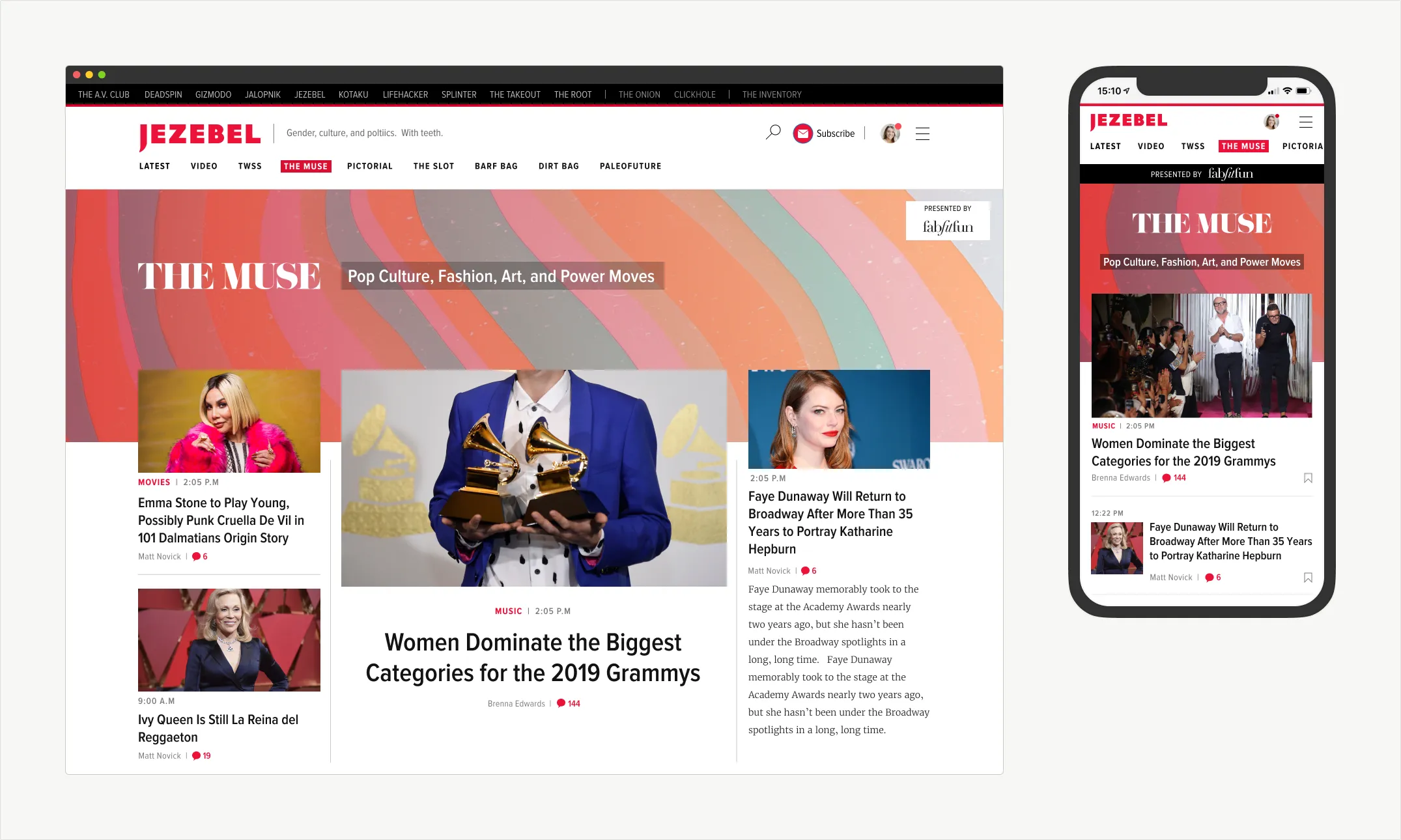 Navigation and branded section headers built on one multi-brand system. Task success rose from 72% to 94.4% in testing.