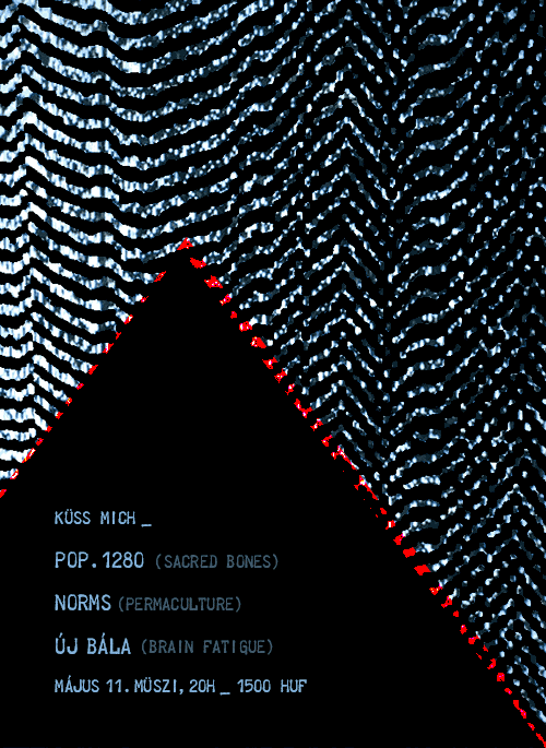 Animated flyer for Küss Mich