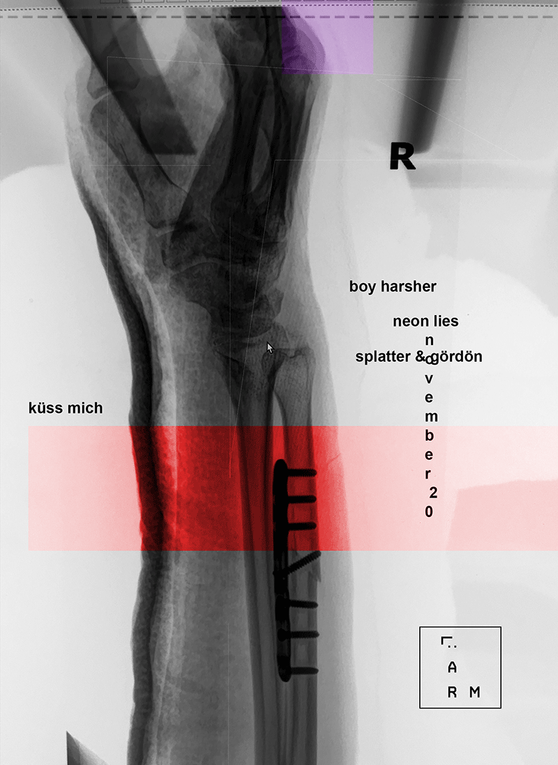 Animated flyer for Küss Mich